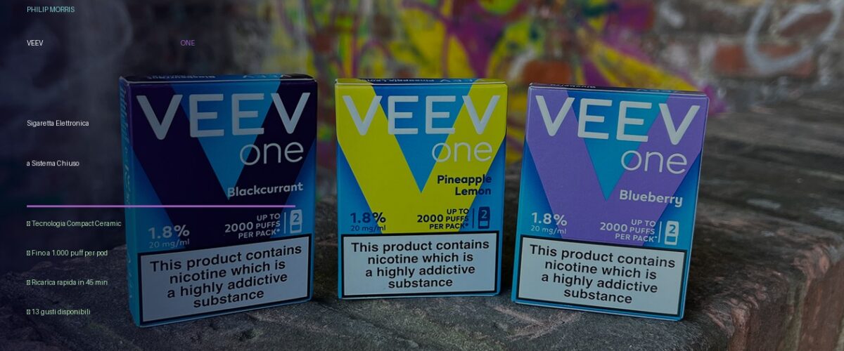 VEEV ONE sigaretta elettronica a sistema chiuso - Featured Image Fumolandia